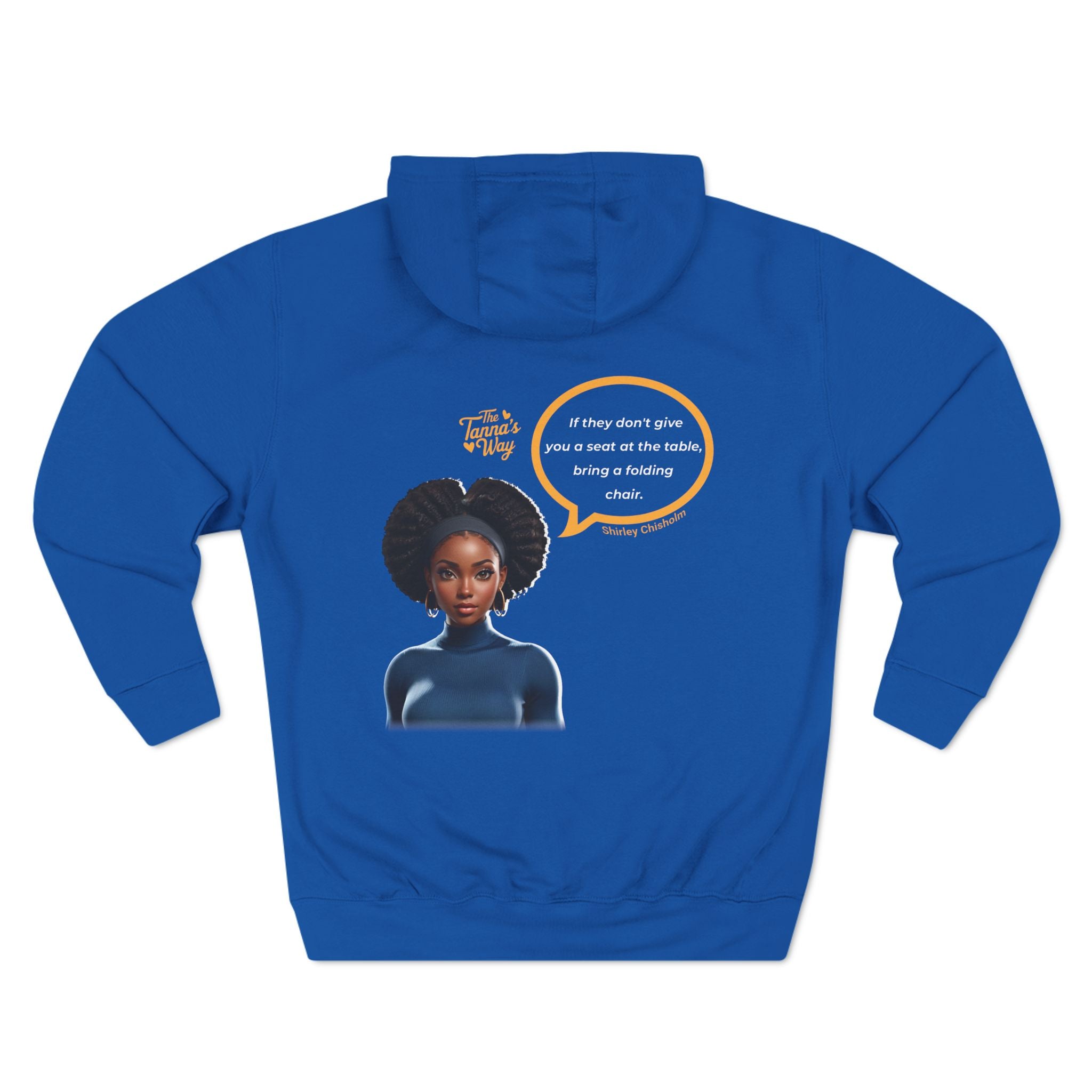 Shirley Chisholm 2 | Three-Panel Fleece Hoodie